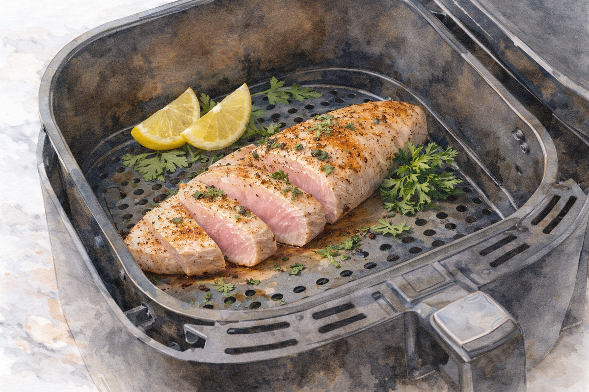 Pan Frying Albacore Tuna