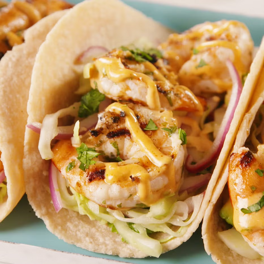 Cilantro Lime Shrimp Tacos