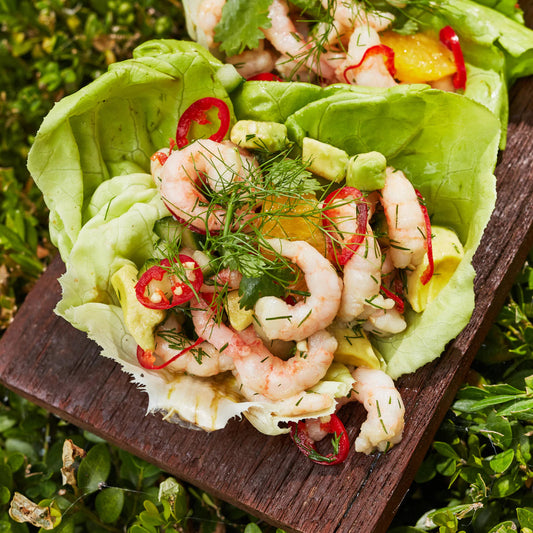 Coldwater Shrimp Lettuce Wraps