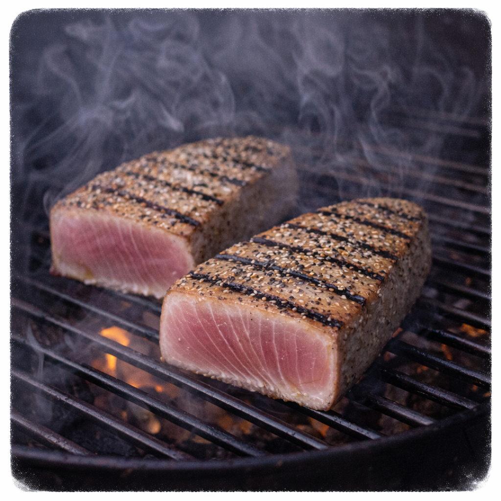 Smoking Albacore Tuna
