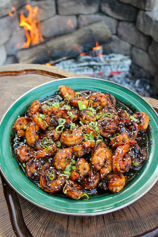 Spicy Honey Garlic Shrimp