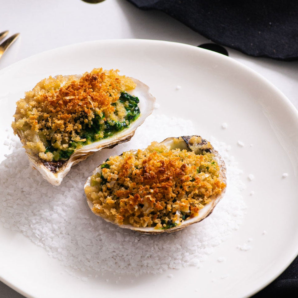 Oysters Rockefeller