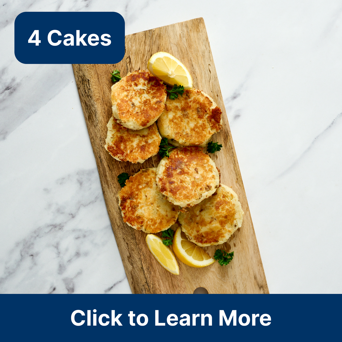 Cod & Potato Cakes