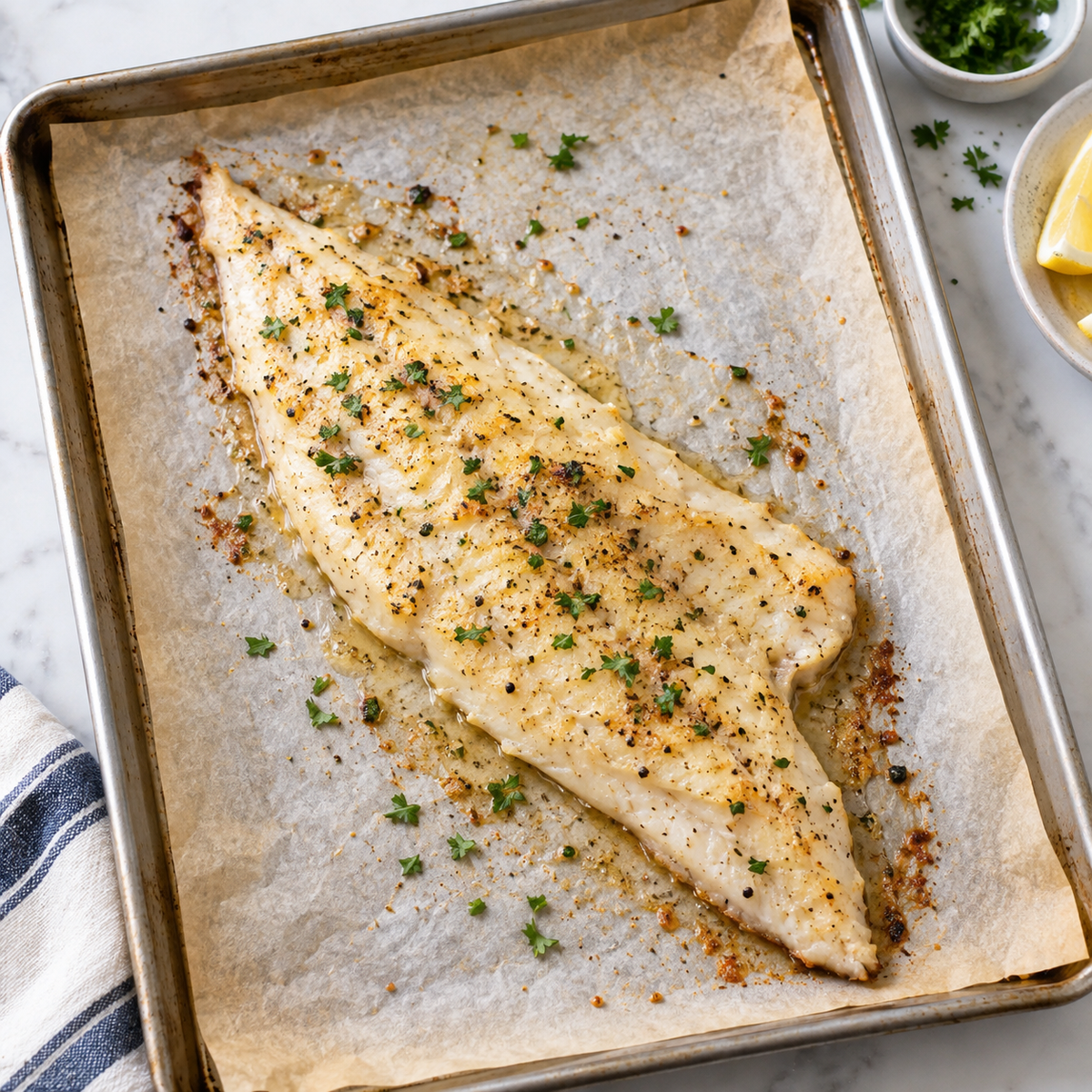 Baking Haddock