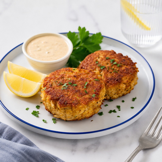 The Simplest Crab Cakes
