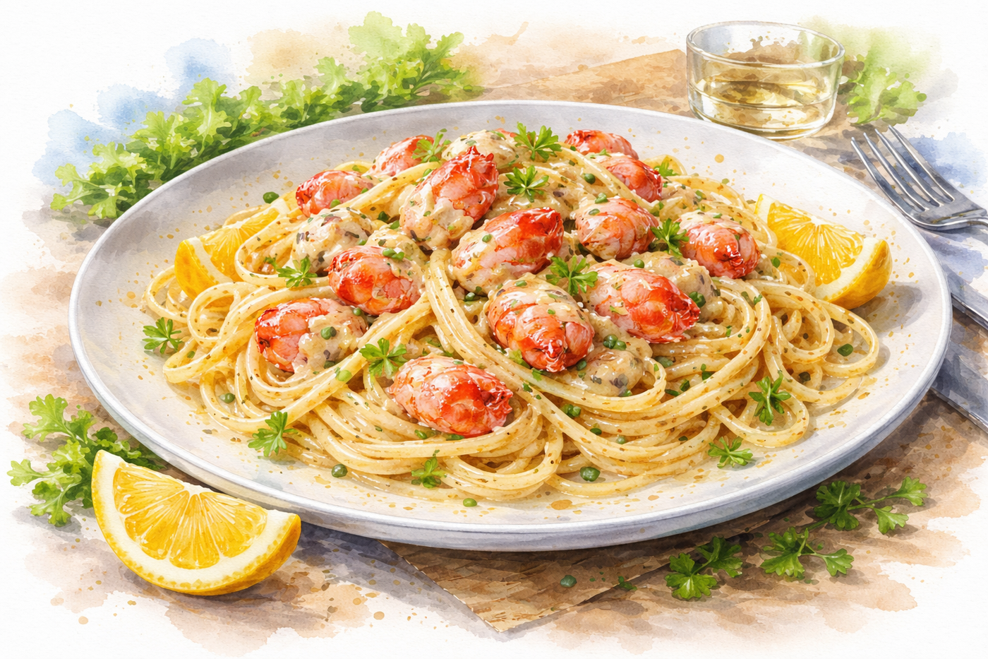 Lobster Linguine
