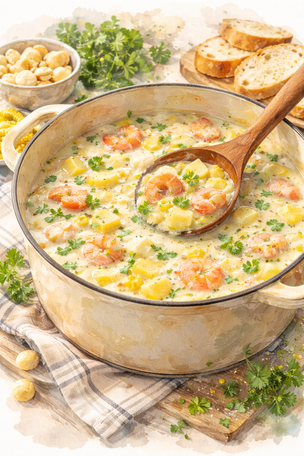 Classic Seafood Chowder – Larry's Catch