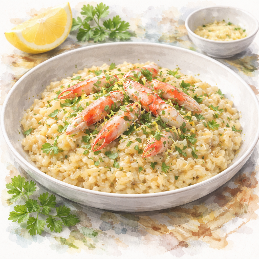 Snow Crab Risotto