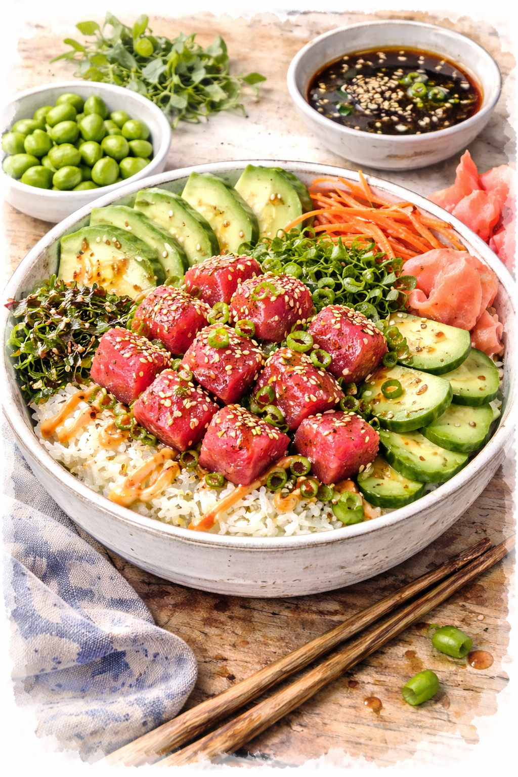 Tuna Poke Bowl