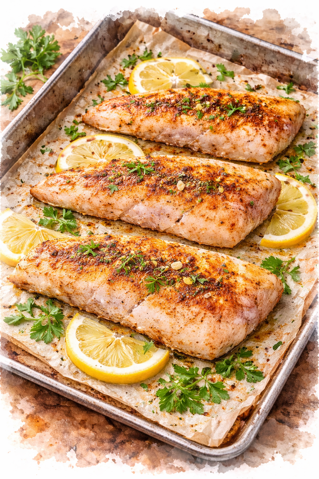 Baking Rockfish (Ocean Perch)