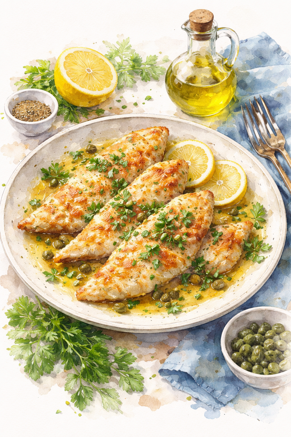Pan Frying Rockfish (Ocean Perch)