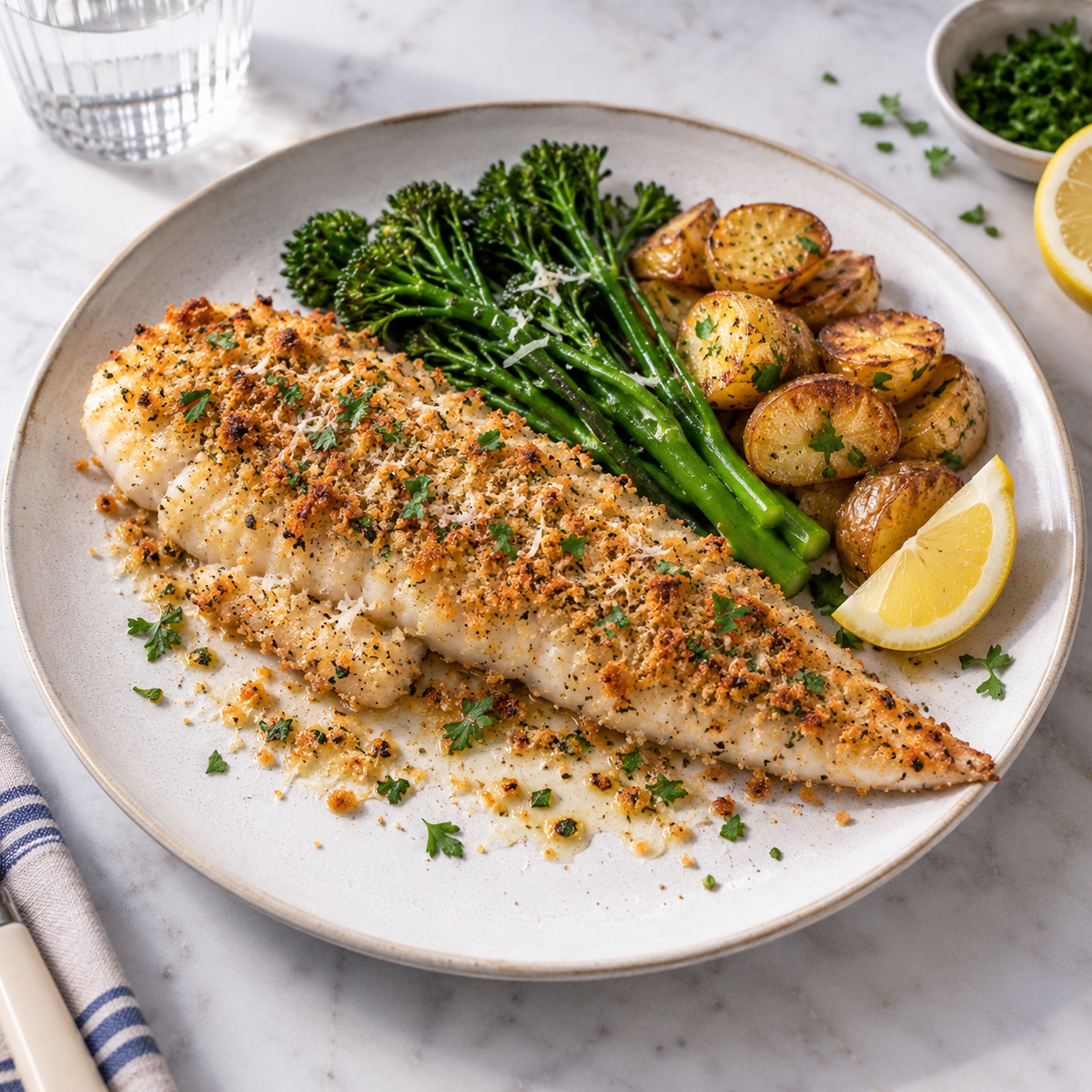 Parmesan Crusted Haddock