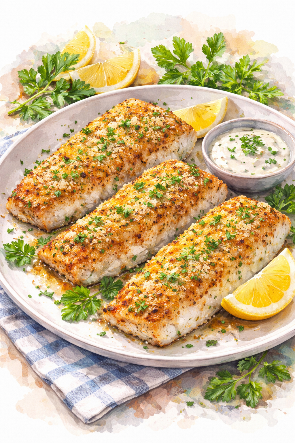 Parmesan Crusted Haddock