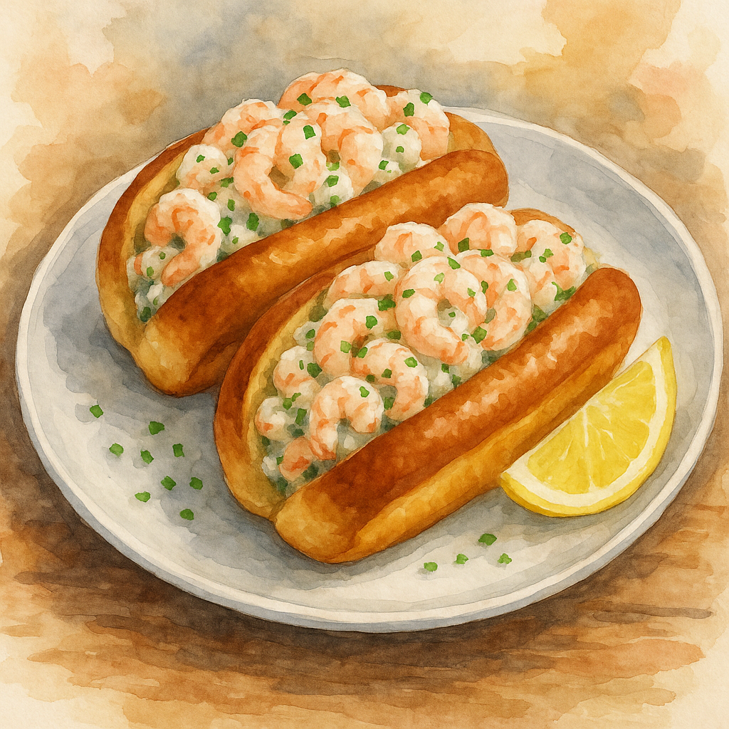 East Coast Shrimp Rolls