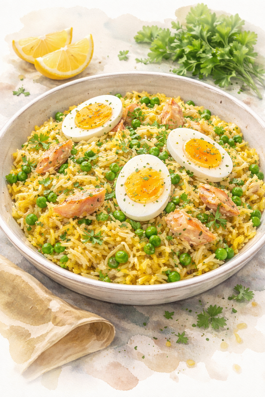 Smoked Haddock Kedgeree – Larry's Catch