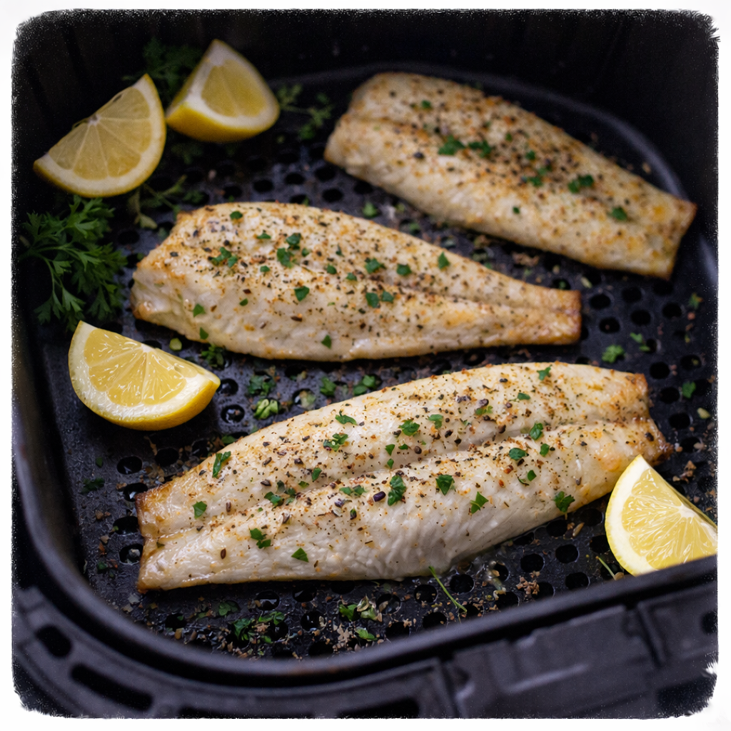 Air Frying Pickerel