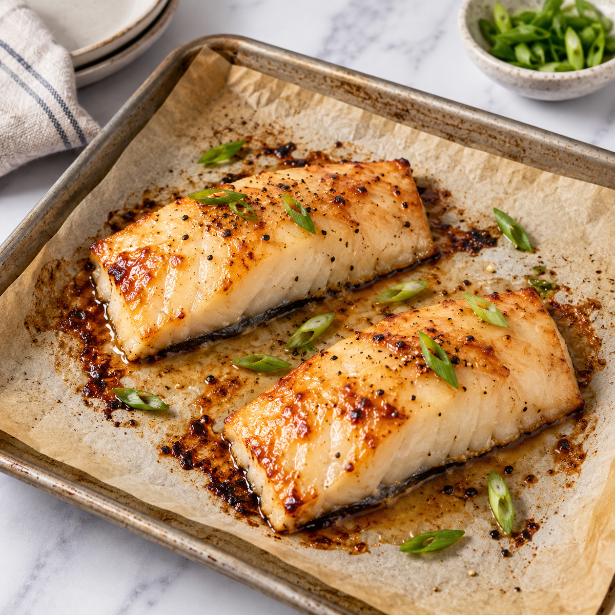 Baking Black Cod