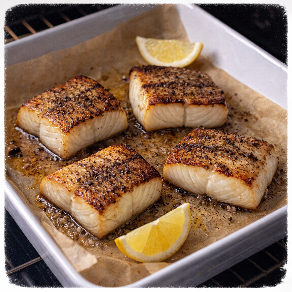 Baking Black Cod