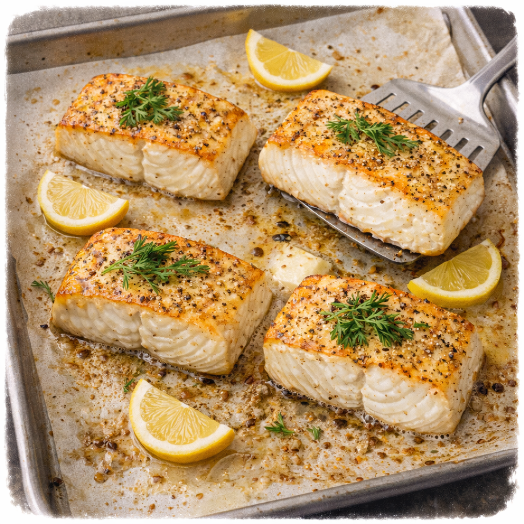 Baking Halibut