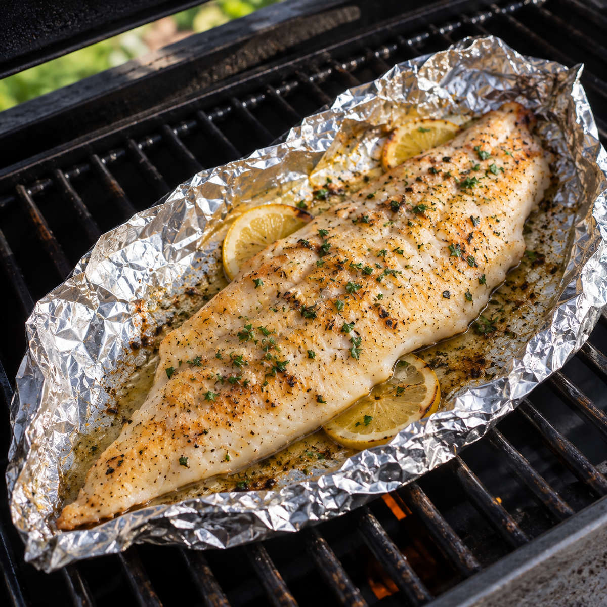 BBQing Haddock