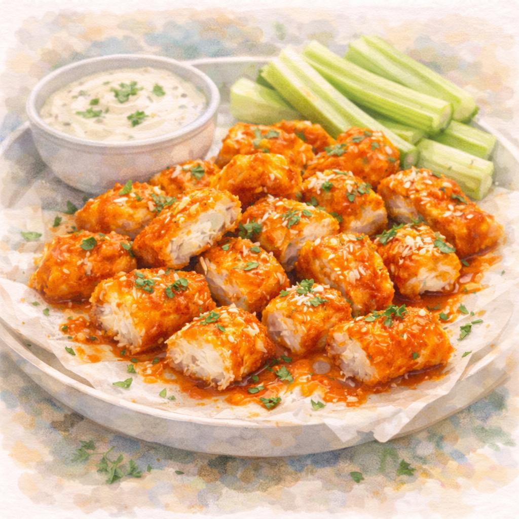 Buffalo Haddock Bites