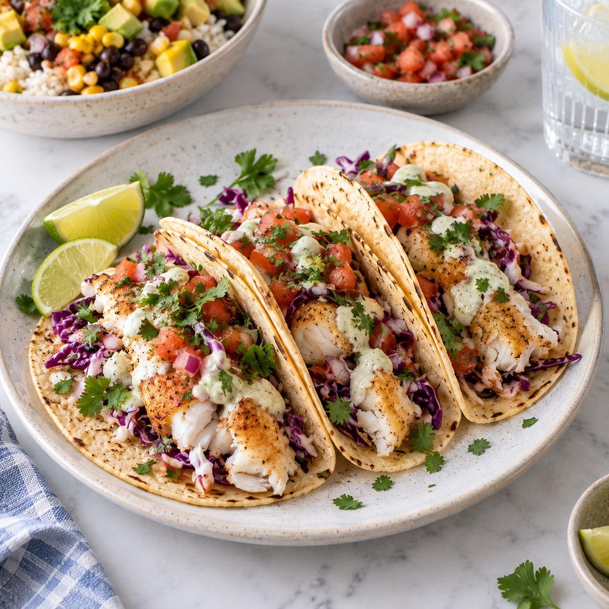 Haddock Fish Tacos