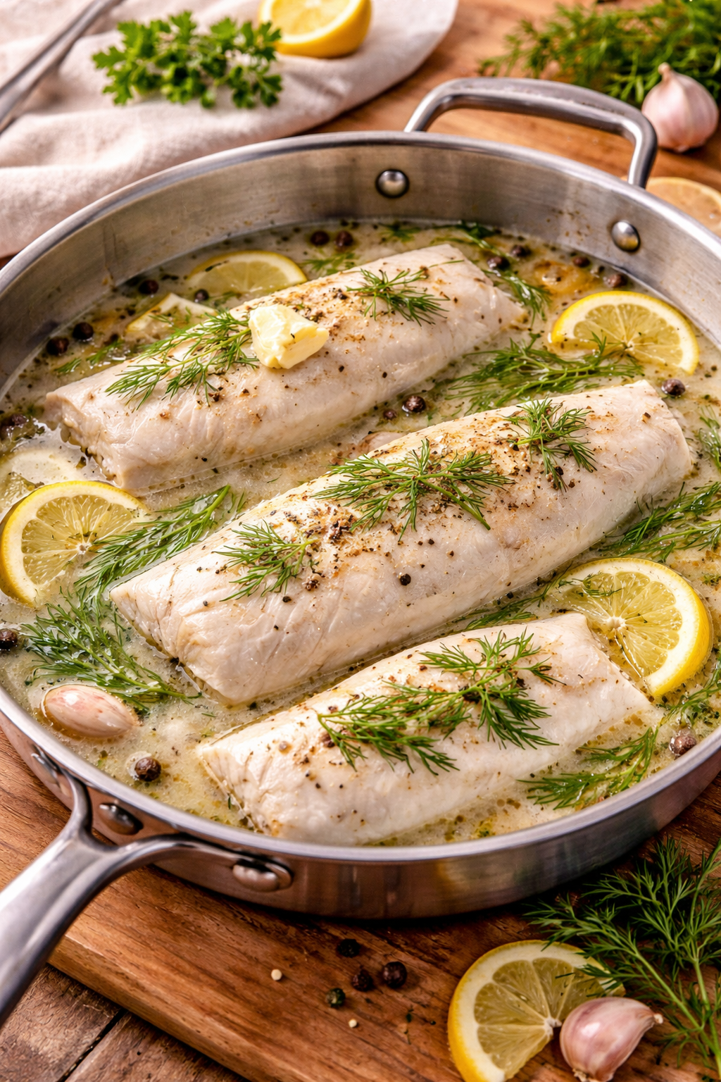 Poaching Haddock