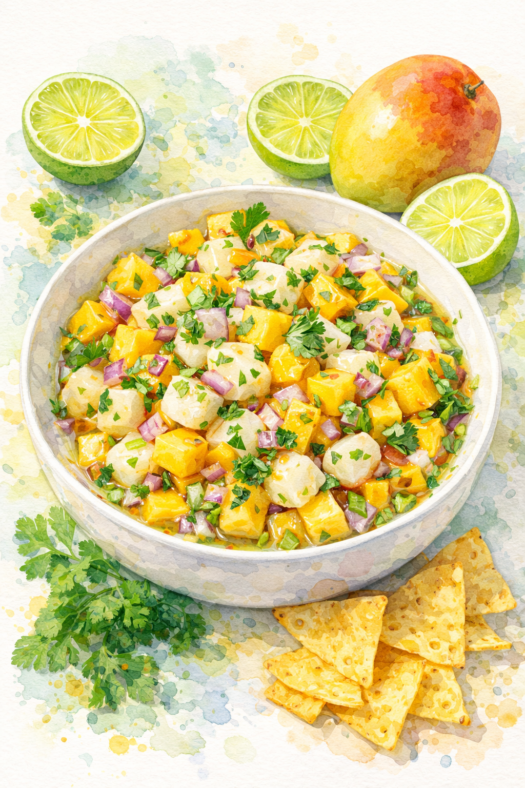 Scallop and Mango Ceviche