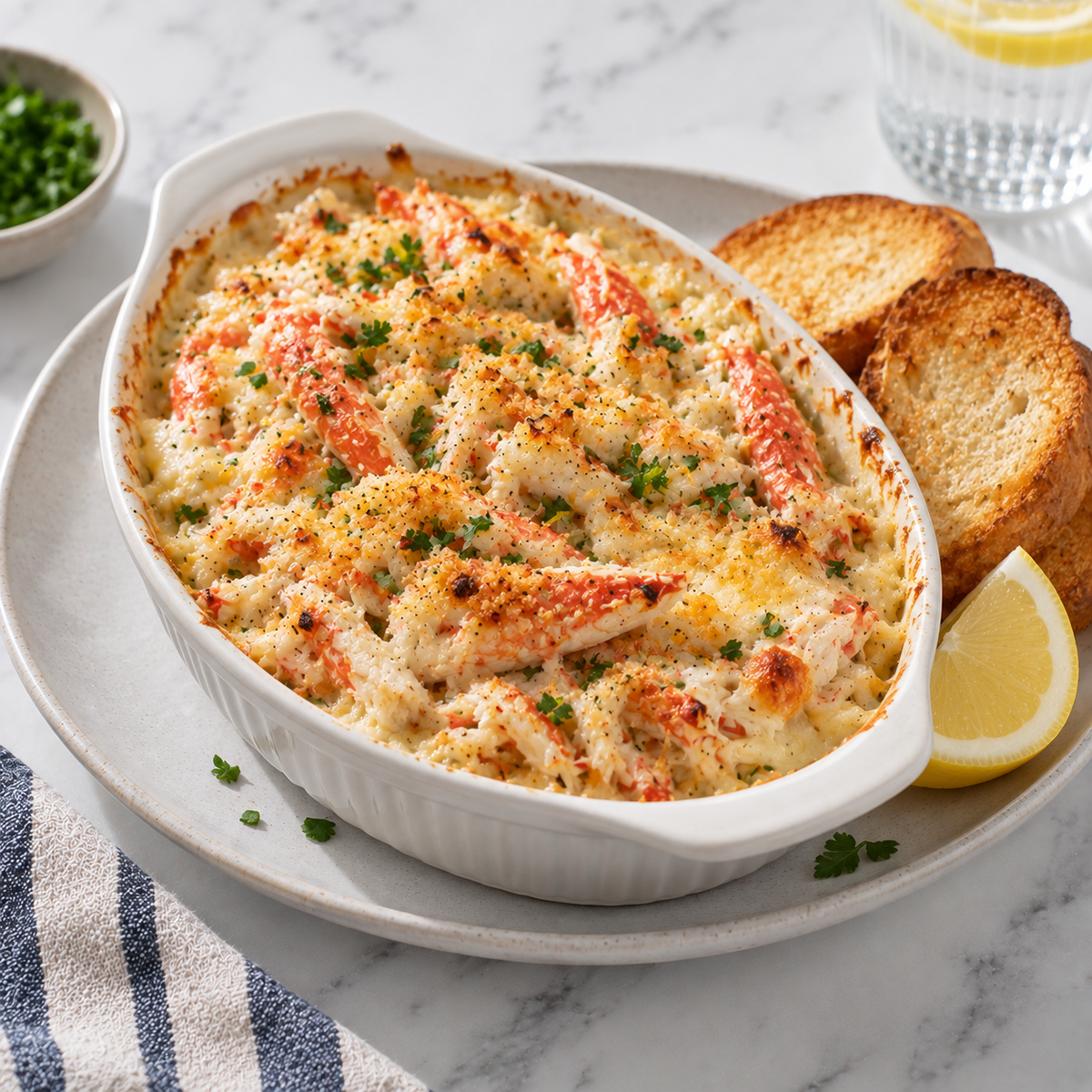 Snow Crab Thermidor