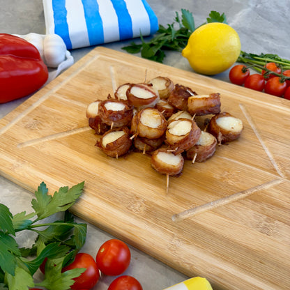 Bacon-Wrapped Atlantic Scallops