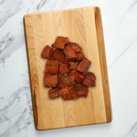Smoked Maple Sockeye Salmon Nuggets