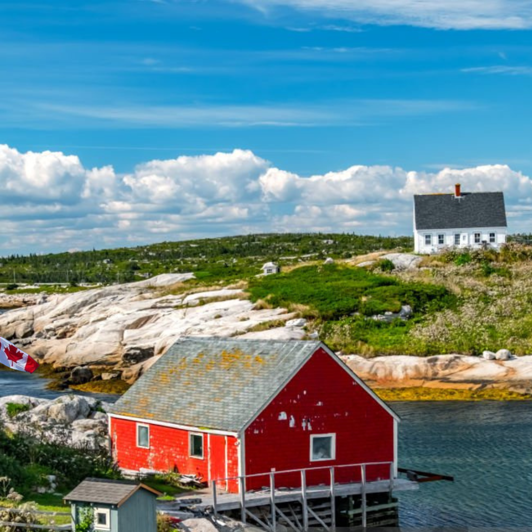 Fishing Village in Nova Scotia