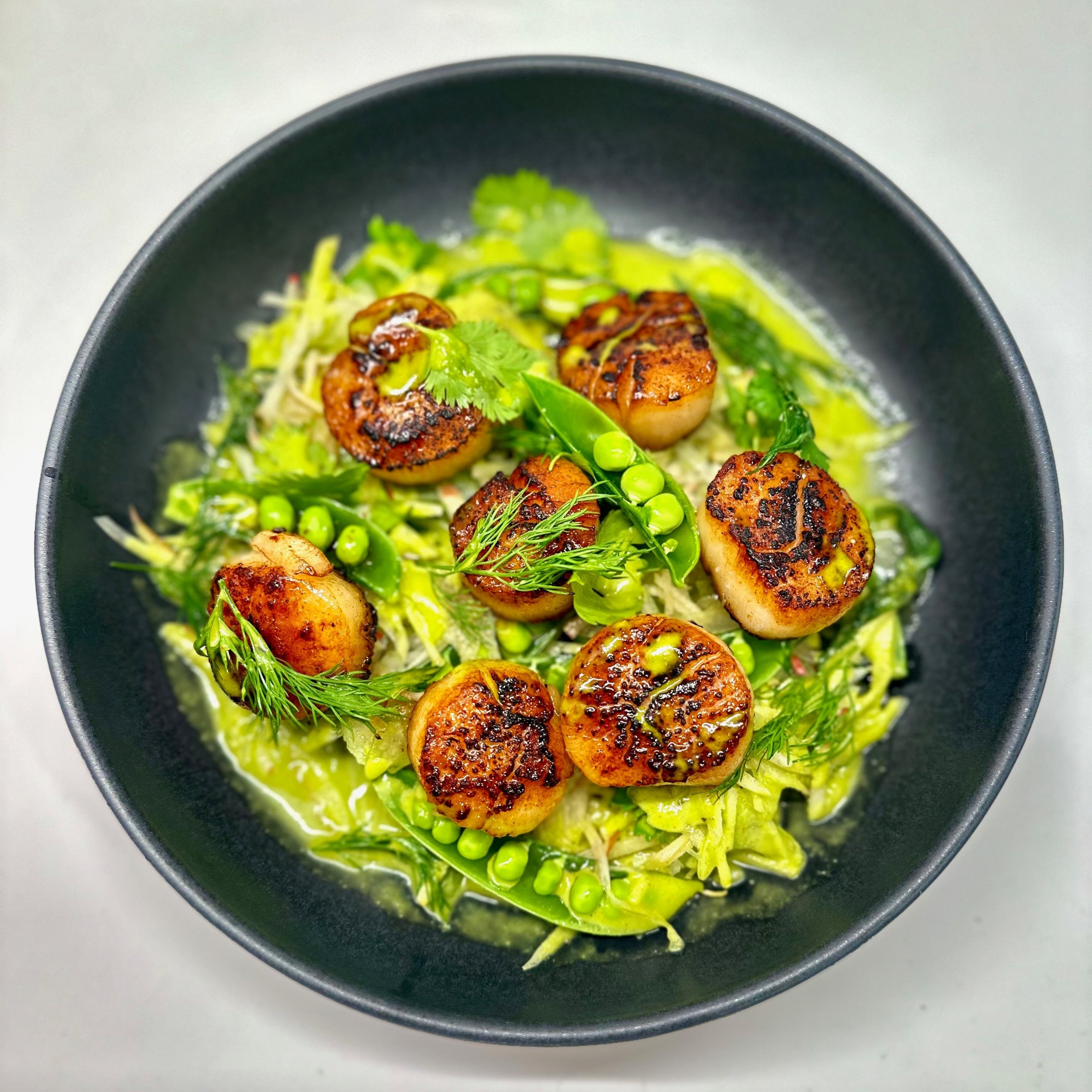 scallops-on-plate