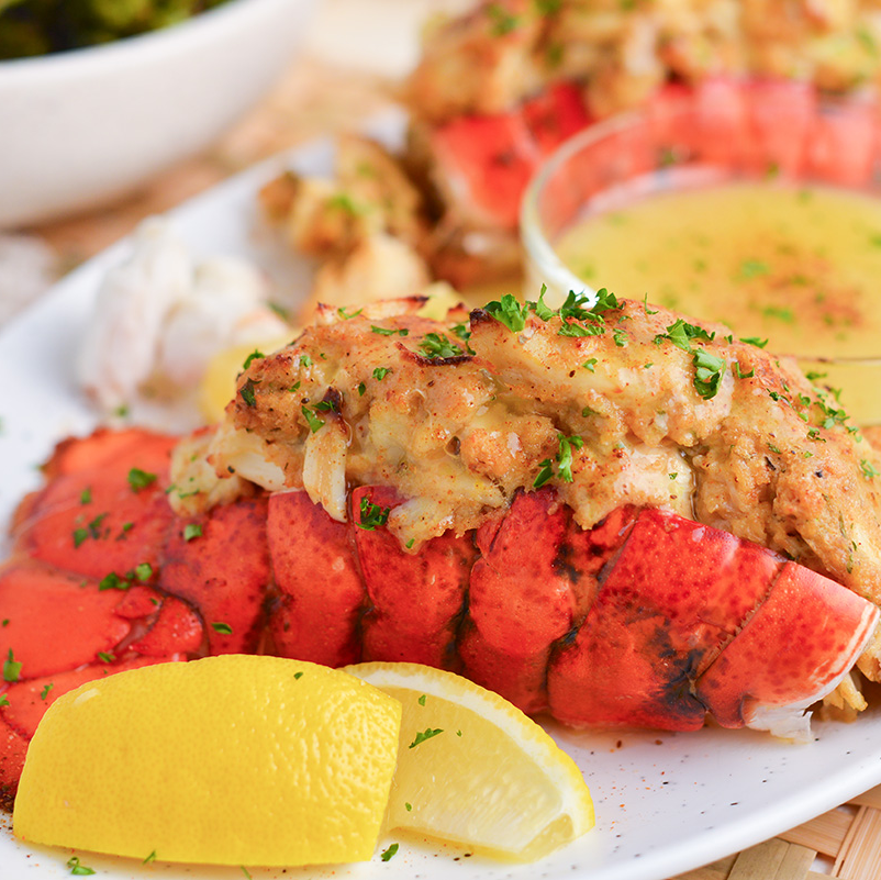 Stuffed Lobster Tails
